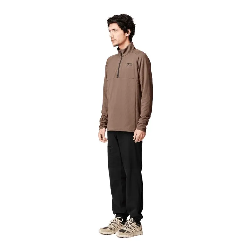 Forro polar Picture HAUPREK 1/4 TECH FLEECE (Acorn) Men's