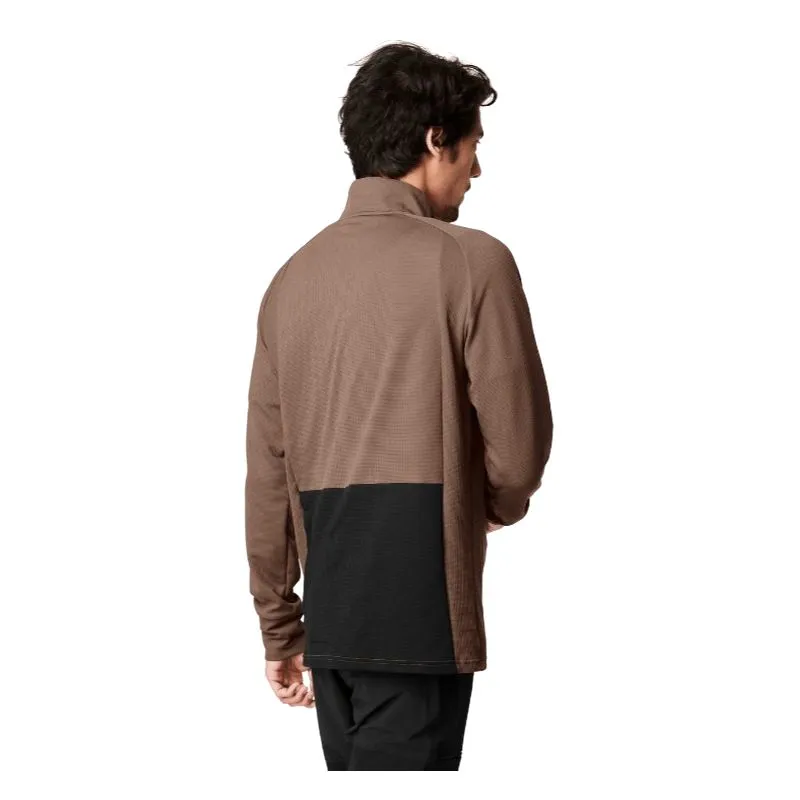 Forro polar Picture HAUPREK 1/4 TECH FLEECE (Acorn) Men's