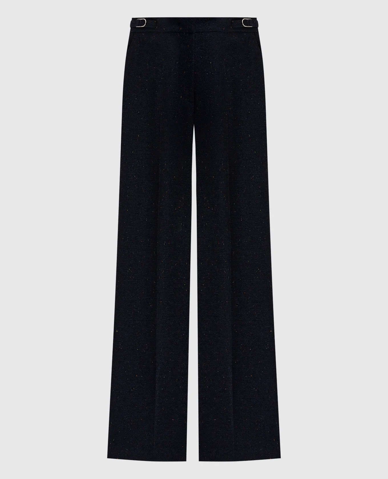 Gabriela Hearst Blue Vesta wool and silk flared pants