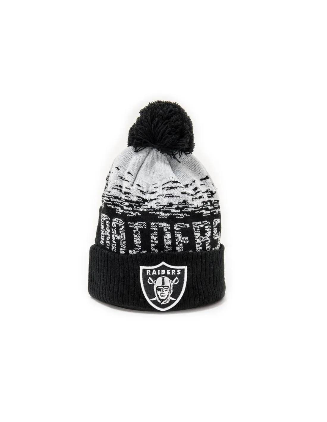 Gorro oficial NFL Sport New Era Knit Cuff Oakrai OTC