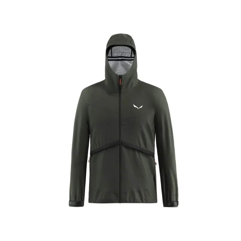 Hombres Salewa PUEZ PTX HYBRID JACKET (oliva oscuro) chaqueta de senderismo