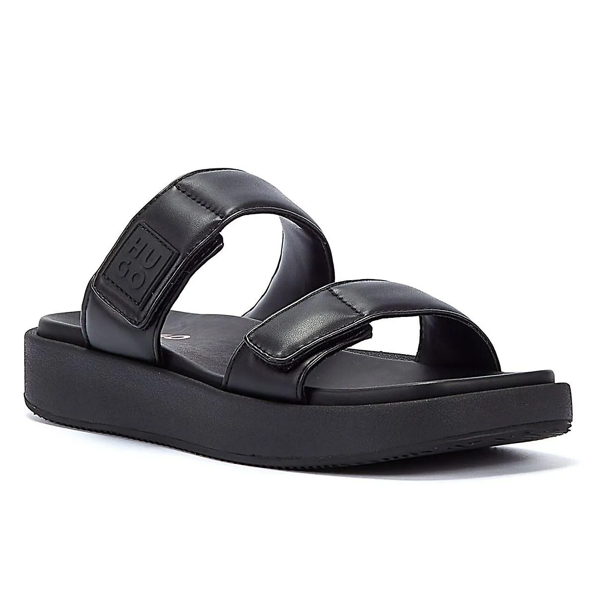 Hugo Emma Women's Black Slides
