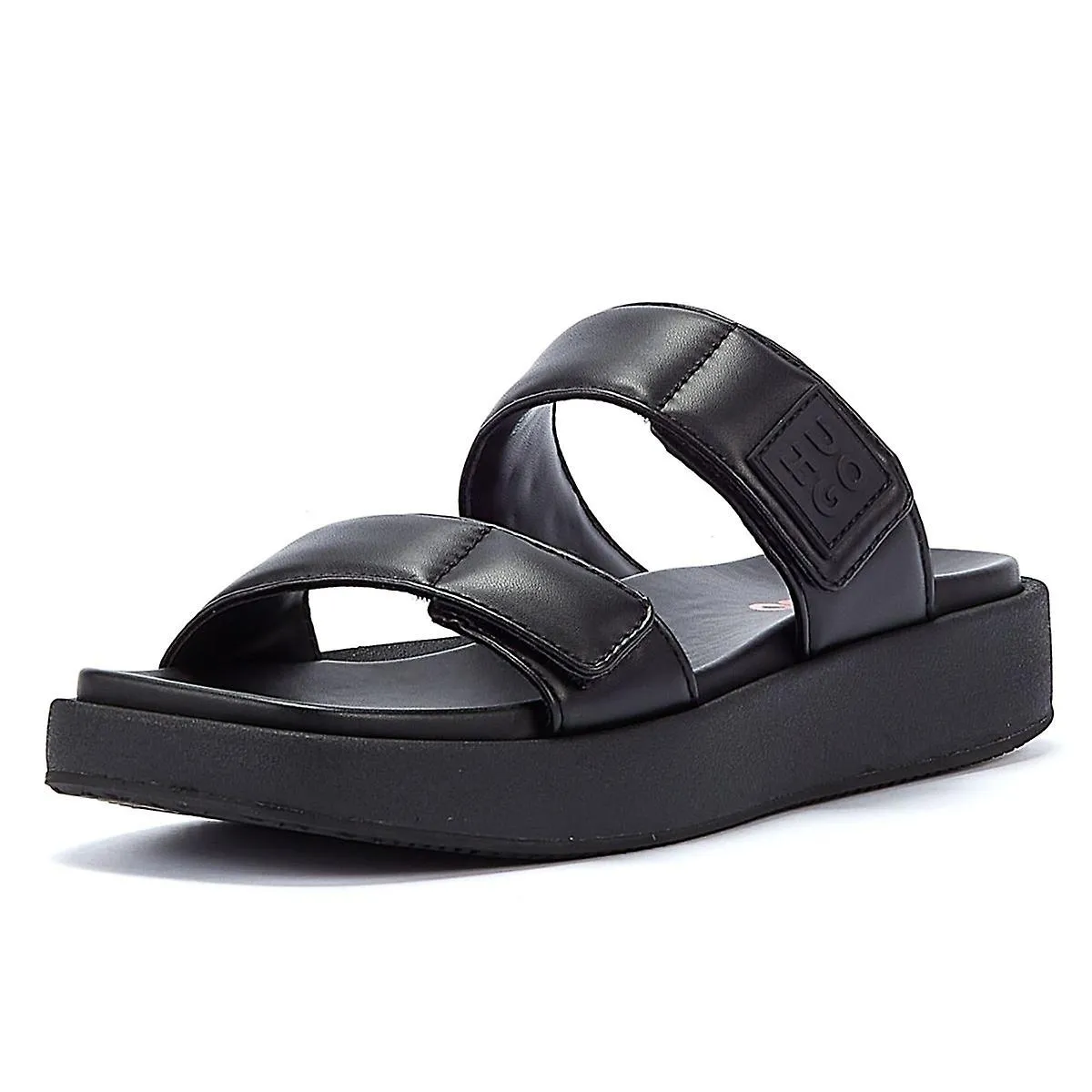 Hugo Emma Women's Black Slides