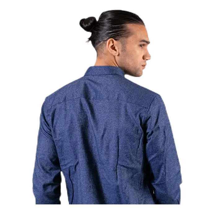 Jack & Jones Logo Twist Shirt L/S Blue