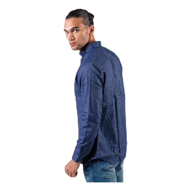 Jack & Jones Logo Twist Shirt L/S Blue