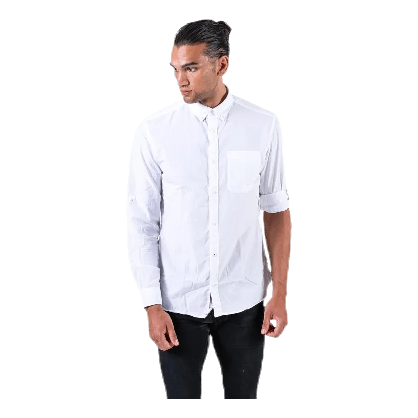 Jack & Jones Lukas Poplin Shirt L/S White