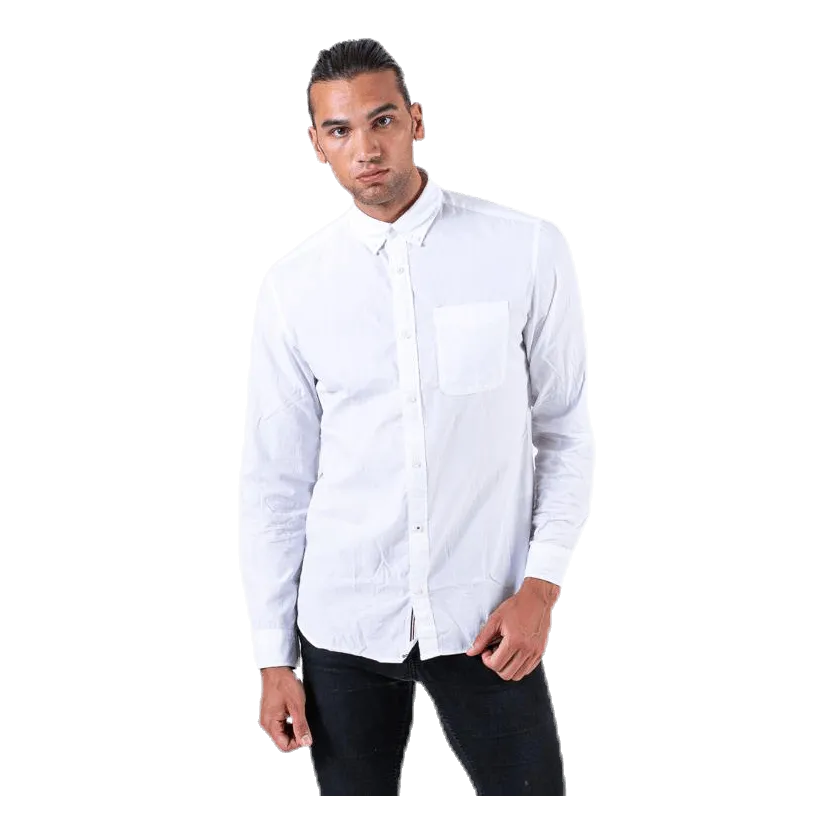 Jack & Jones Lukas Poplin Shirt L/S White