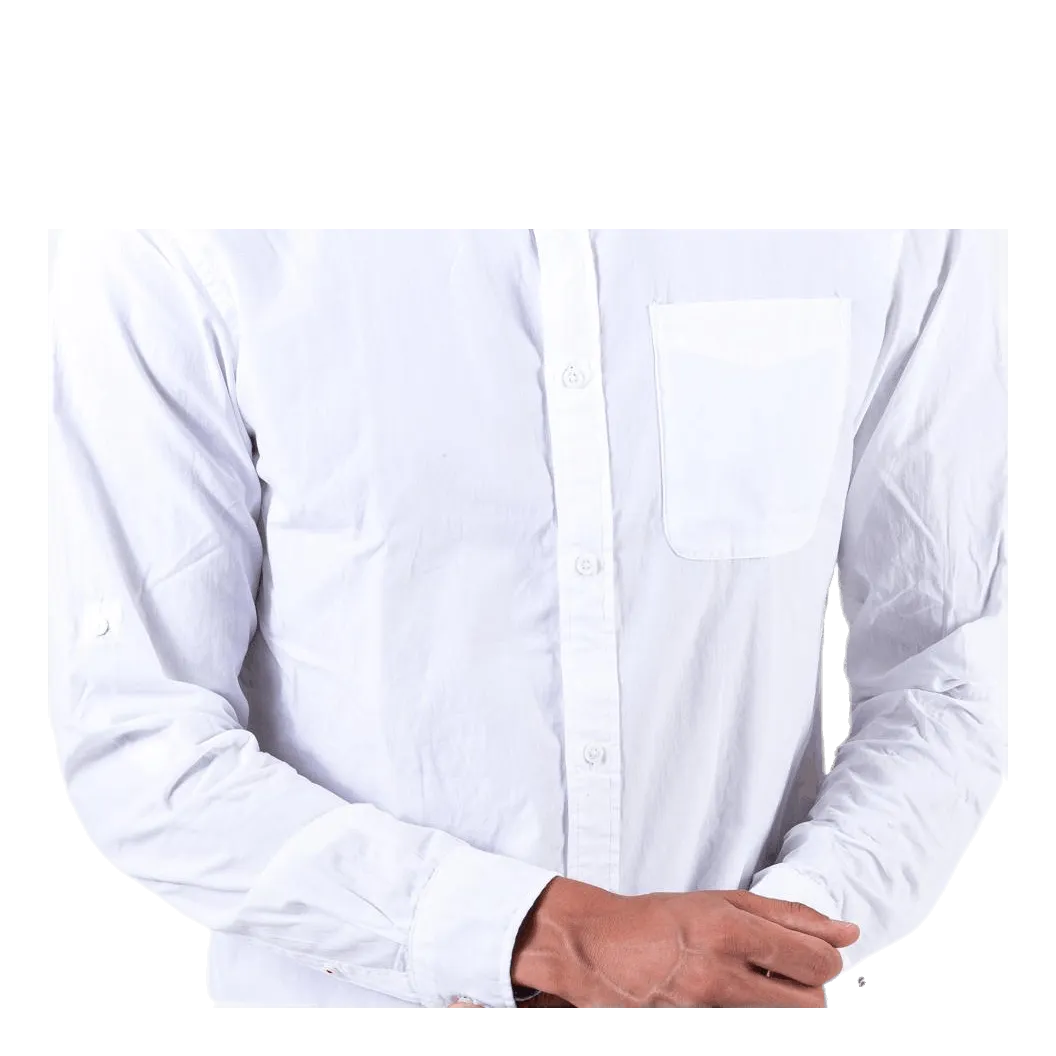 Jack & Jones Lukas Poplin Shirt L/S White