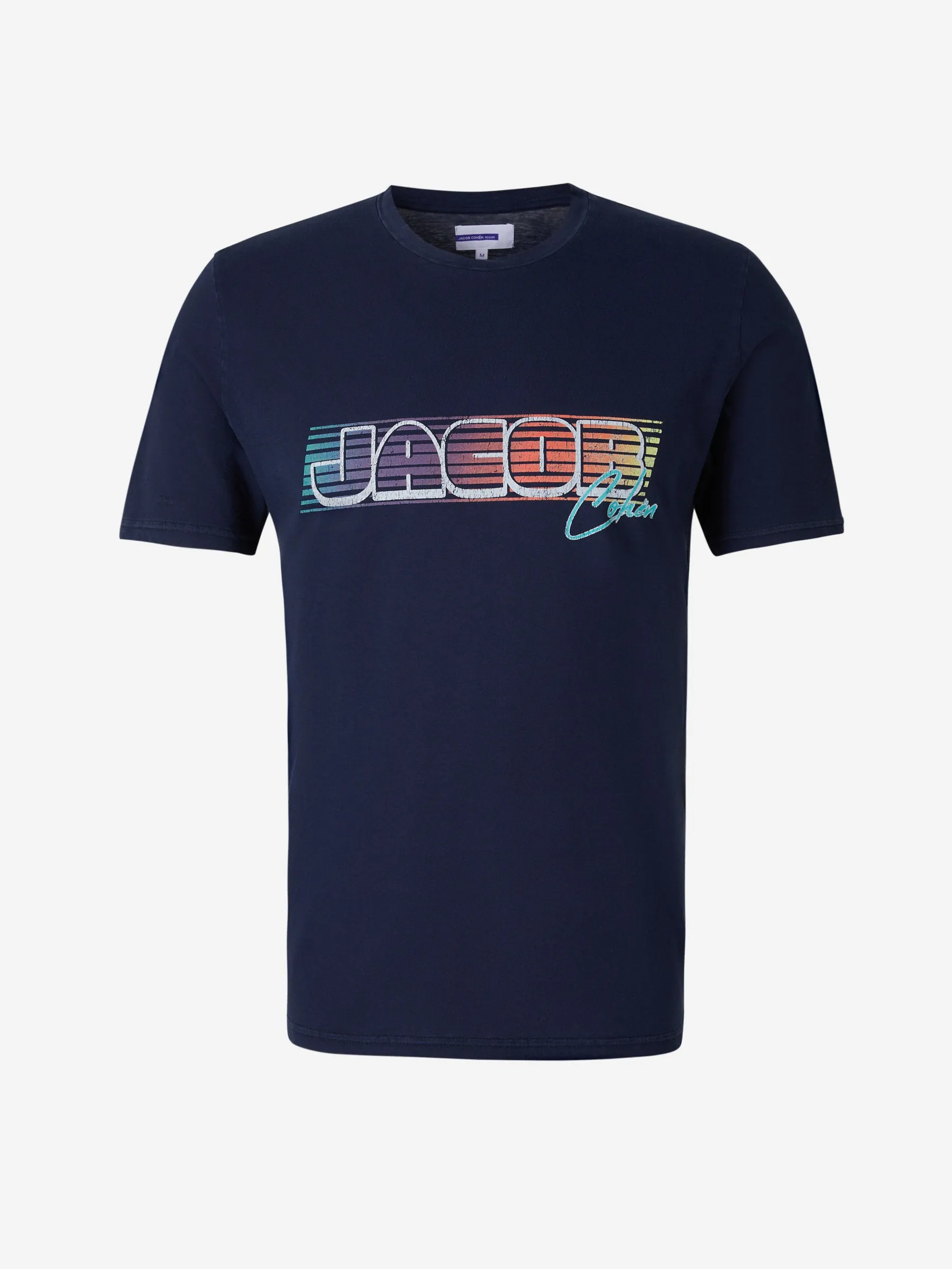 Jacob Cohën Camiseta Logo Estampado
