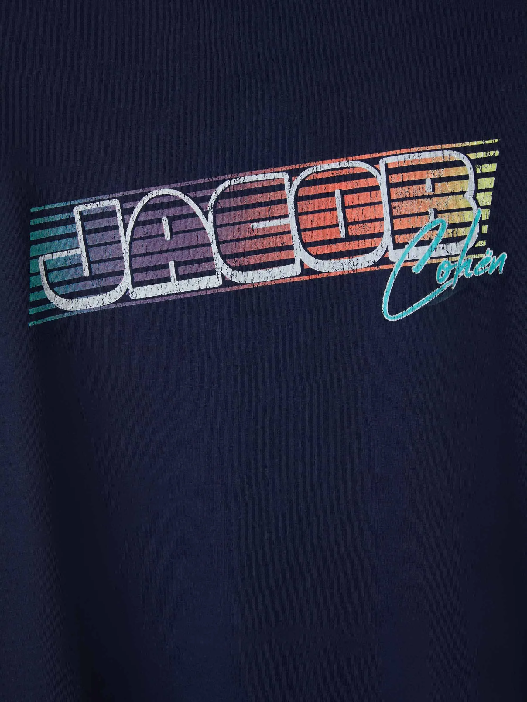Jacob Cohën Camiseta Logo Estampado