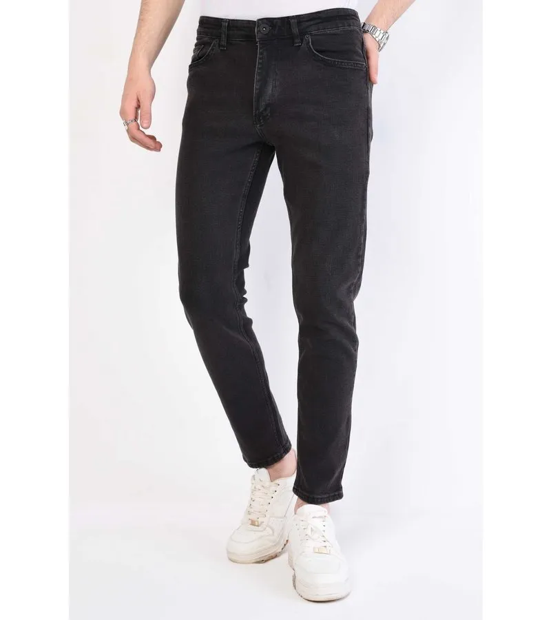 JEANS DE HOMBRE REGULAR FIT  DP28NW  NEGRO