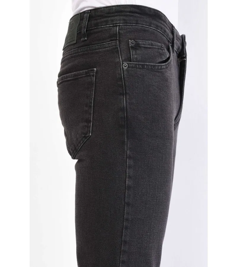 JEANS DE HOMBRE REGULAR FIT  DP28NW  NEGRO
