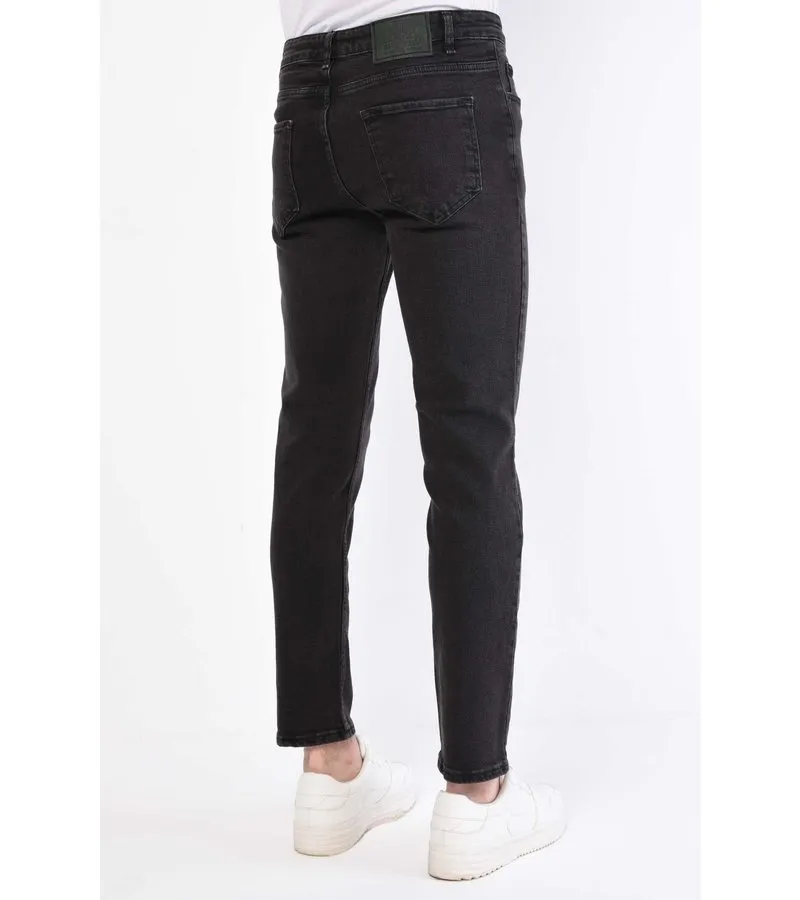 JEANS DE HOMBRE REGULAR FIT  DP28NW  NEGRO