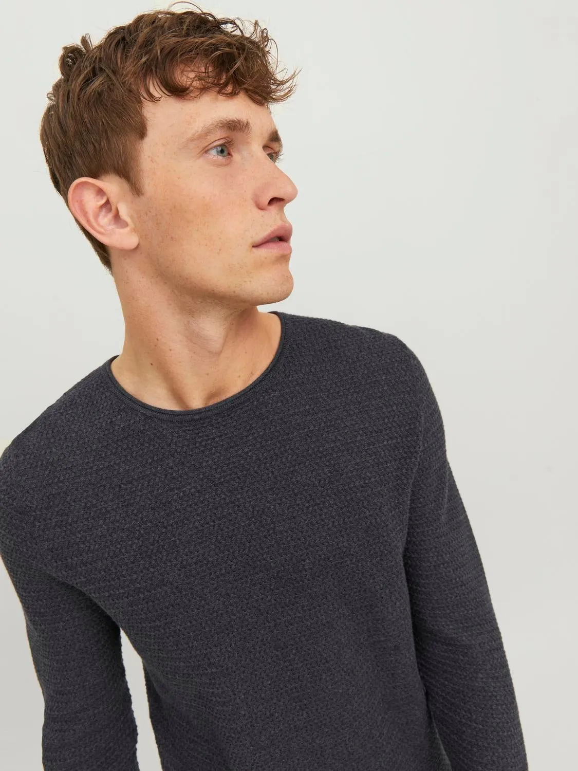 Jersey de punto | Gris oscuro | Jack & Jones®