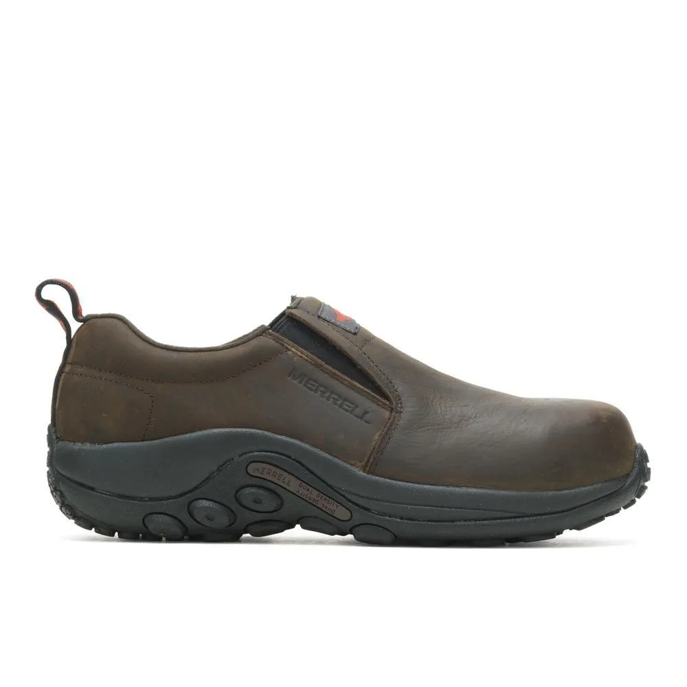 JUNGLE MOC LTR MEN'S COMPOSITETOE WORK SHOES ESPRESSO