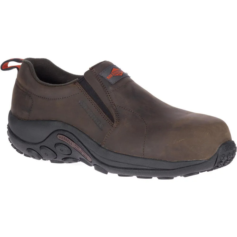 JUNGLE MOC LTR MEN'S COMPOSITETOE WORK SHOES ESPRESSO