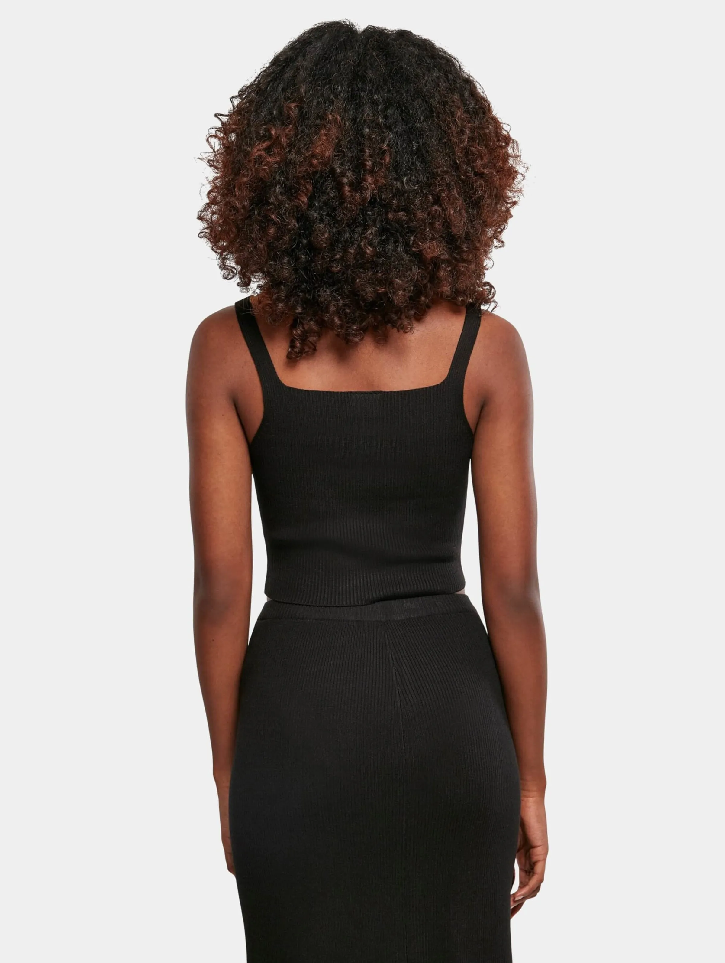 Ladies Cropped Knit