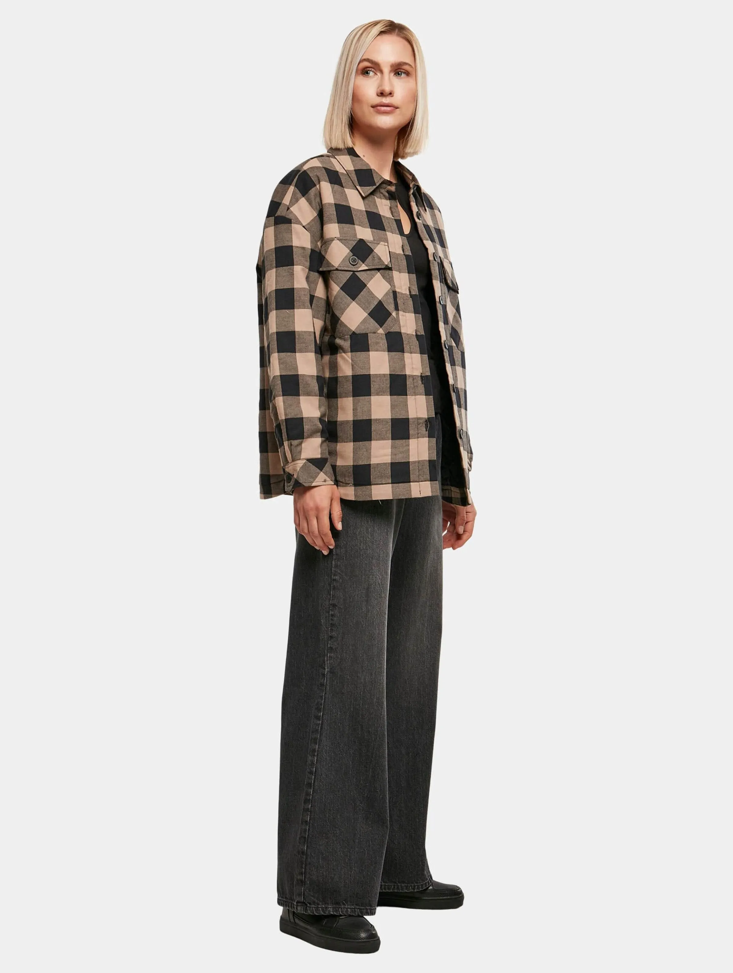 Ladies Flanell Padded