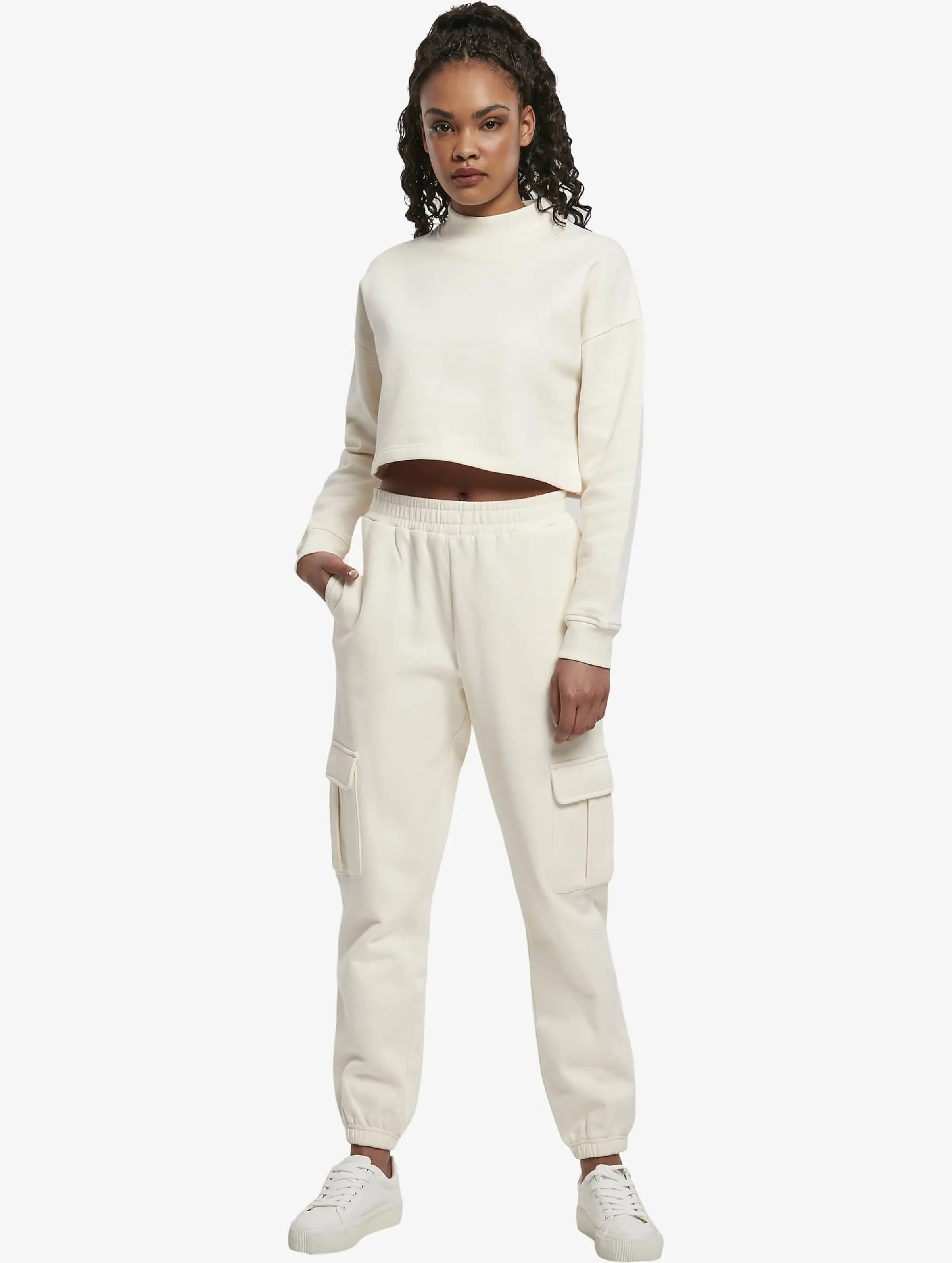 Ladies High Waist Cargo 