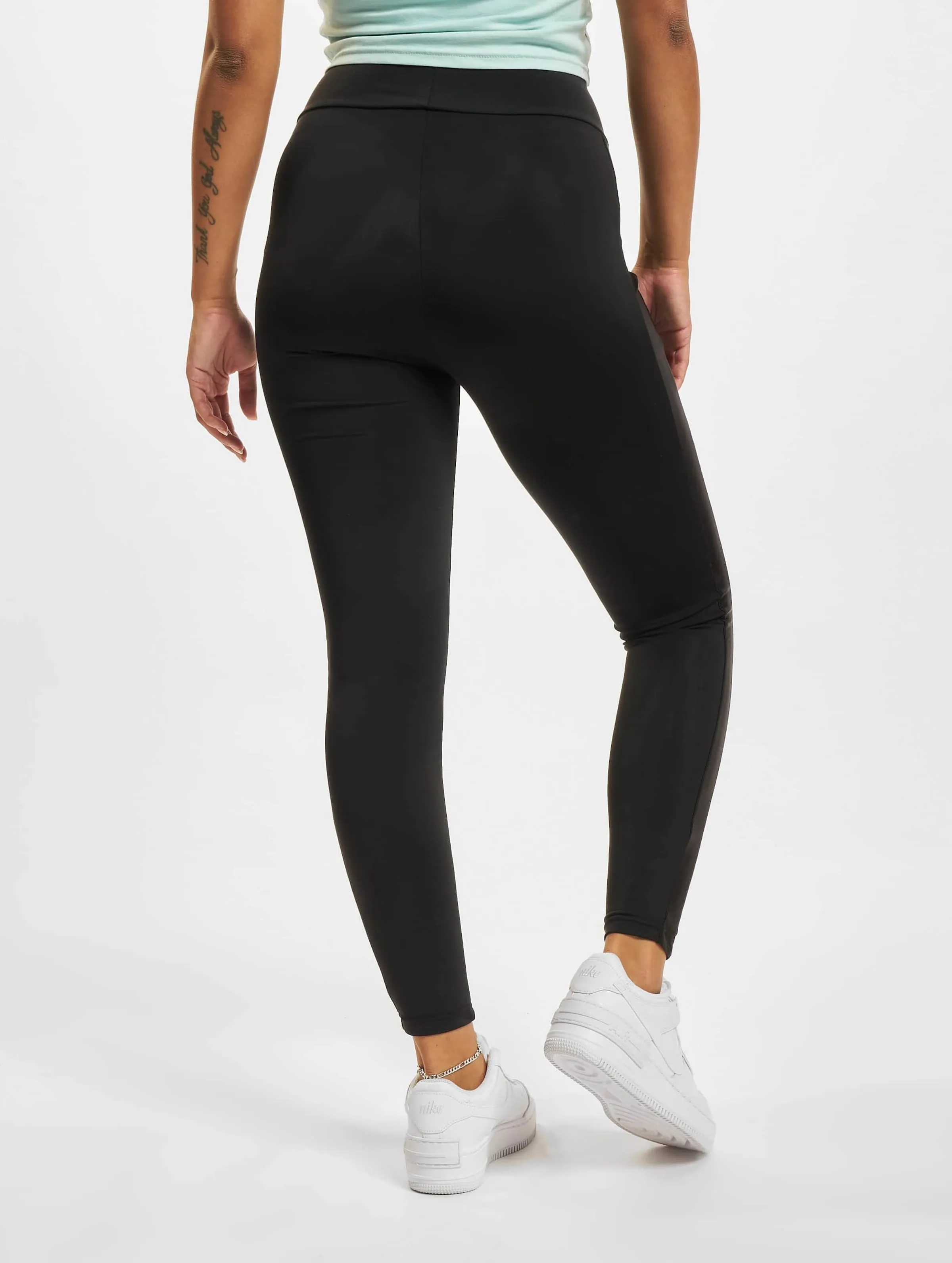 Ladies Highwaist Shiny Stripe