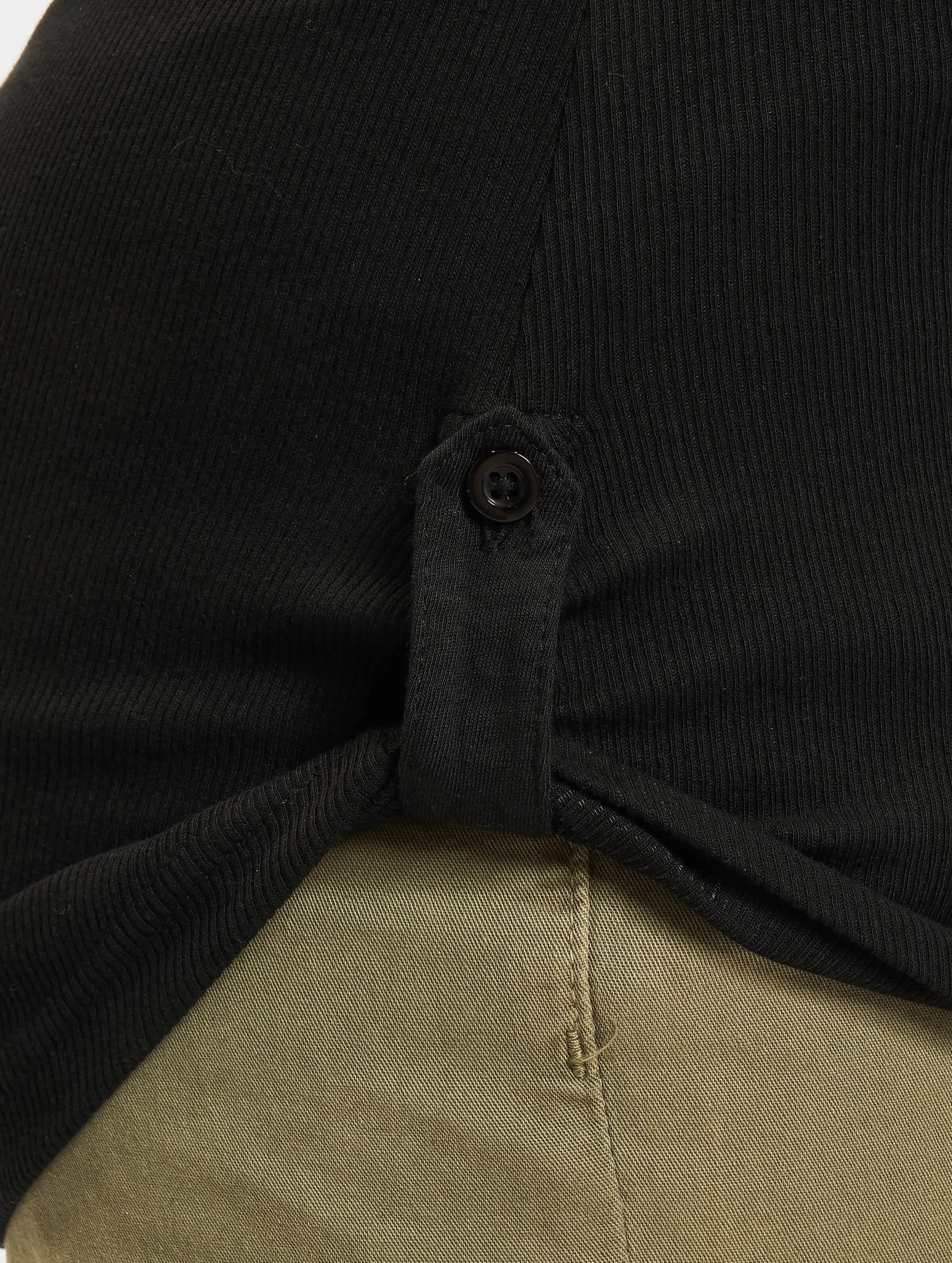  Ladies Long Rib Pocket Turnup