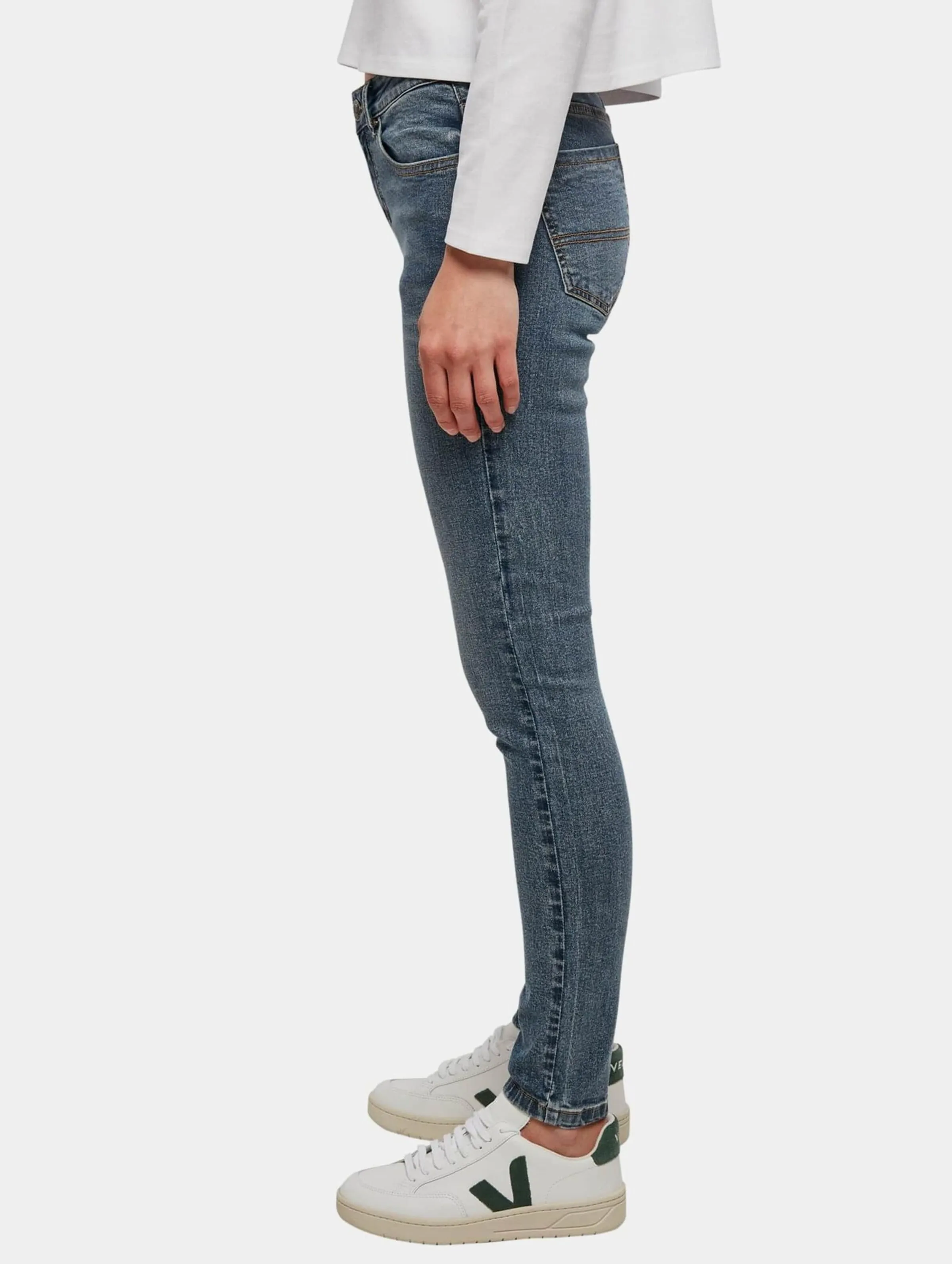 Ladies Mid Waist 