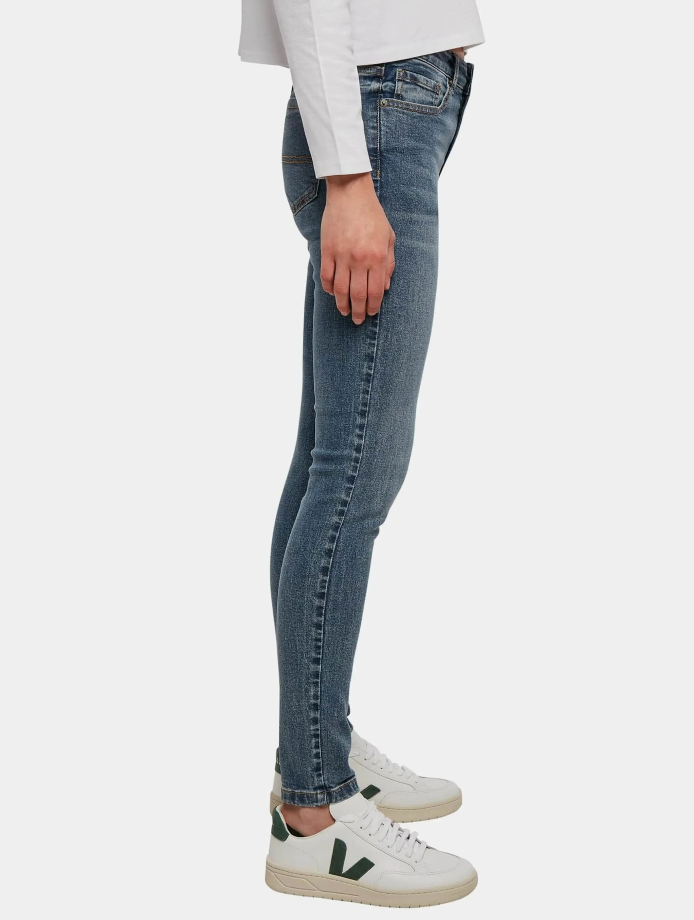 Ladies Mid Waist 