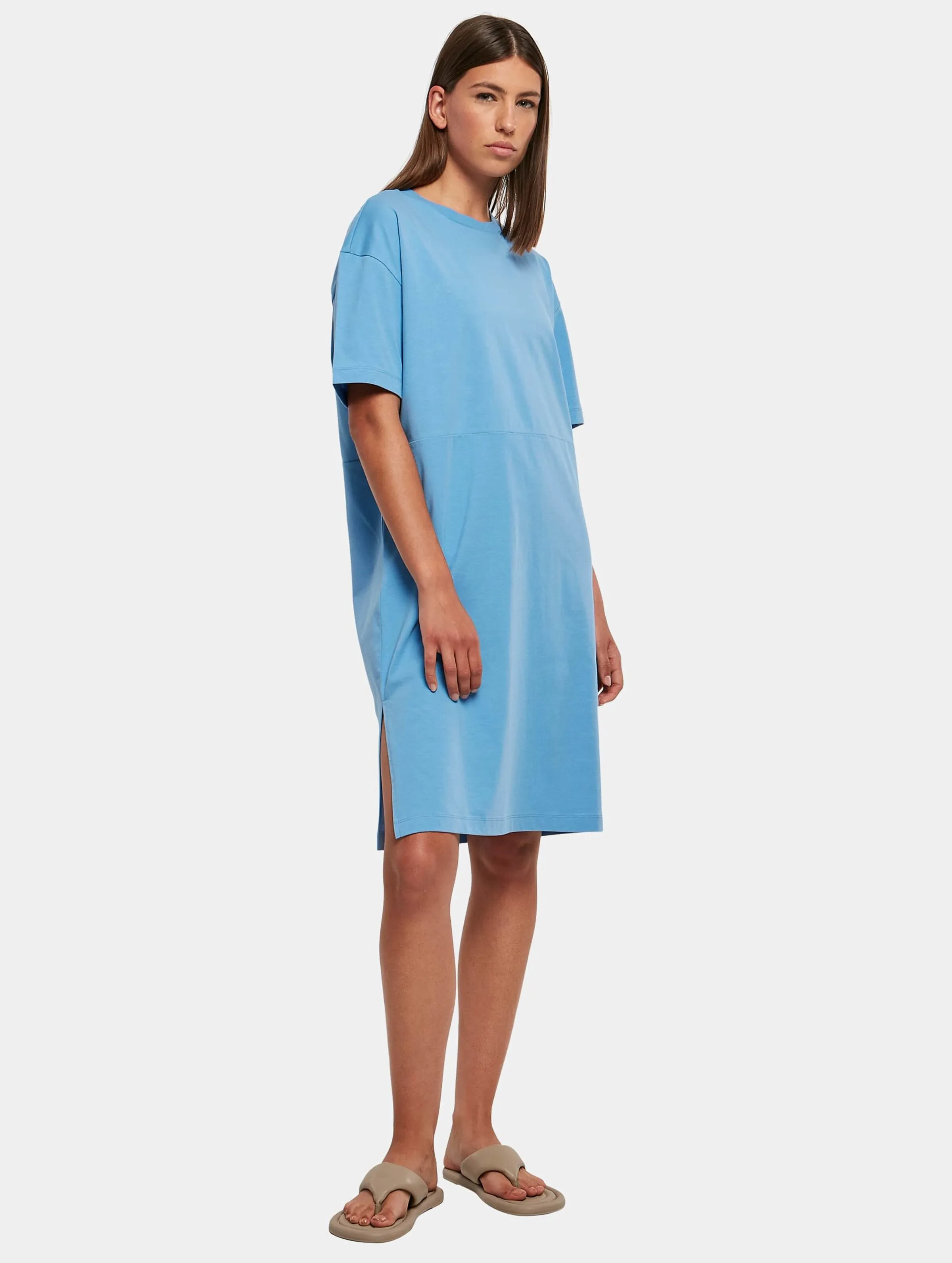 Ladies Organic Oversized Slit Tee