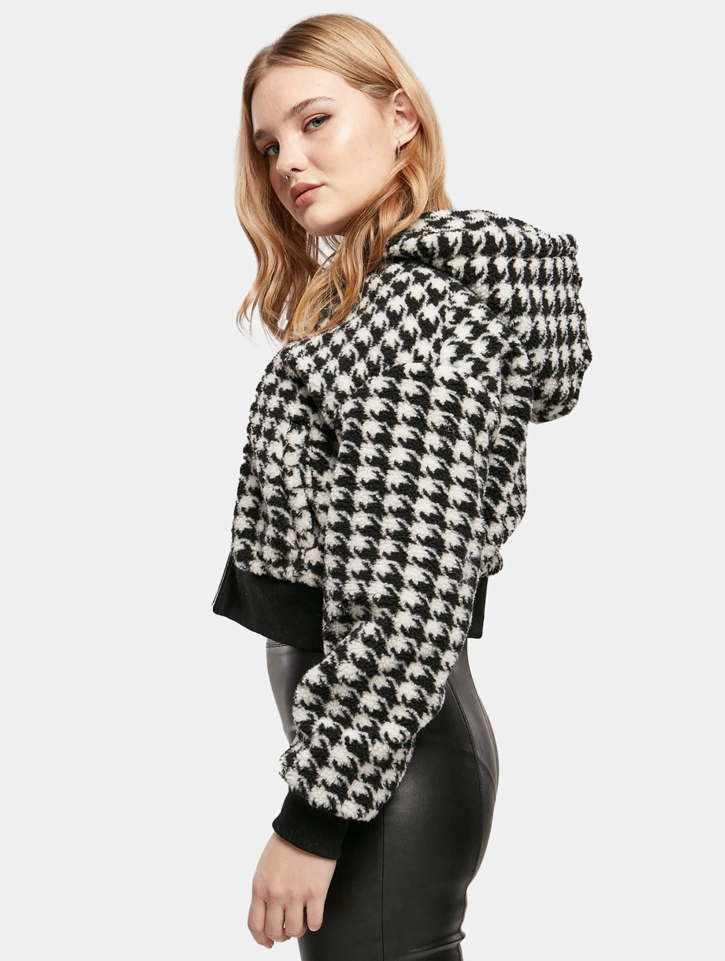 Ladies Short Oversized Aop