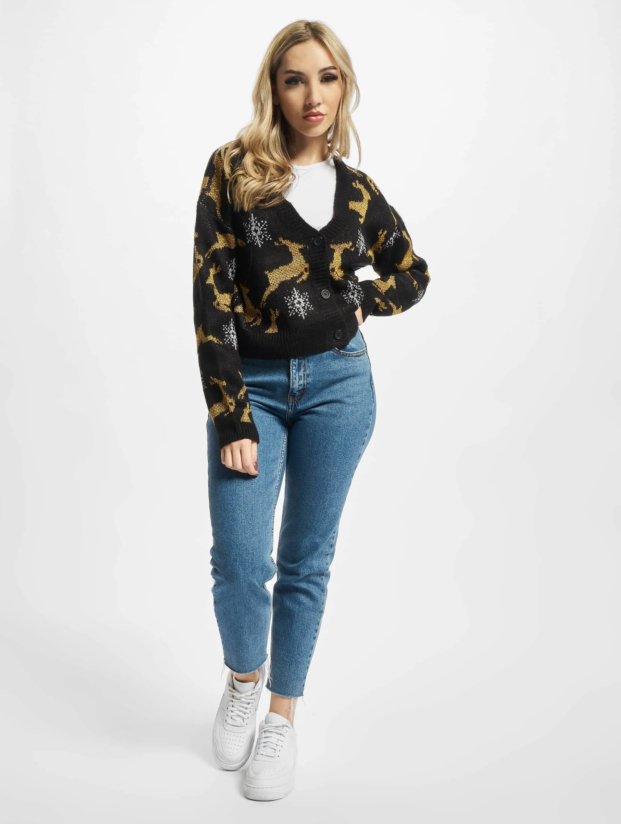 Ladies Short Oversized Christmas