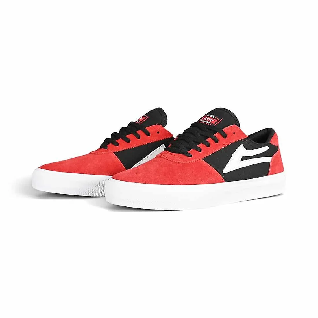 LAKAI MANCHESTER SKATE SHOES  ROJO/NEGRO