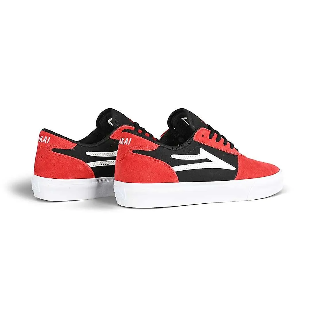 LAKAI MANCHESTER SKATE SHOES  ROJO/NEGRO