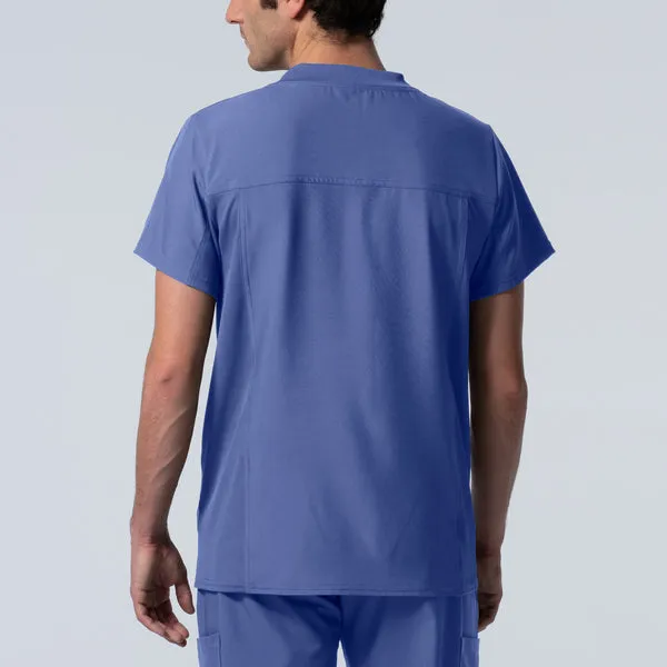 LANDAU FORWARD LT111  2POCKET VNECK SCRUB TOP