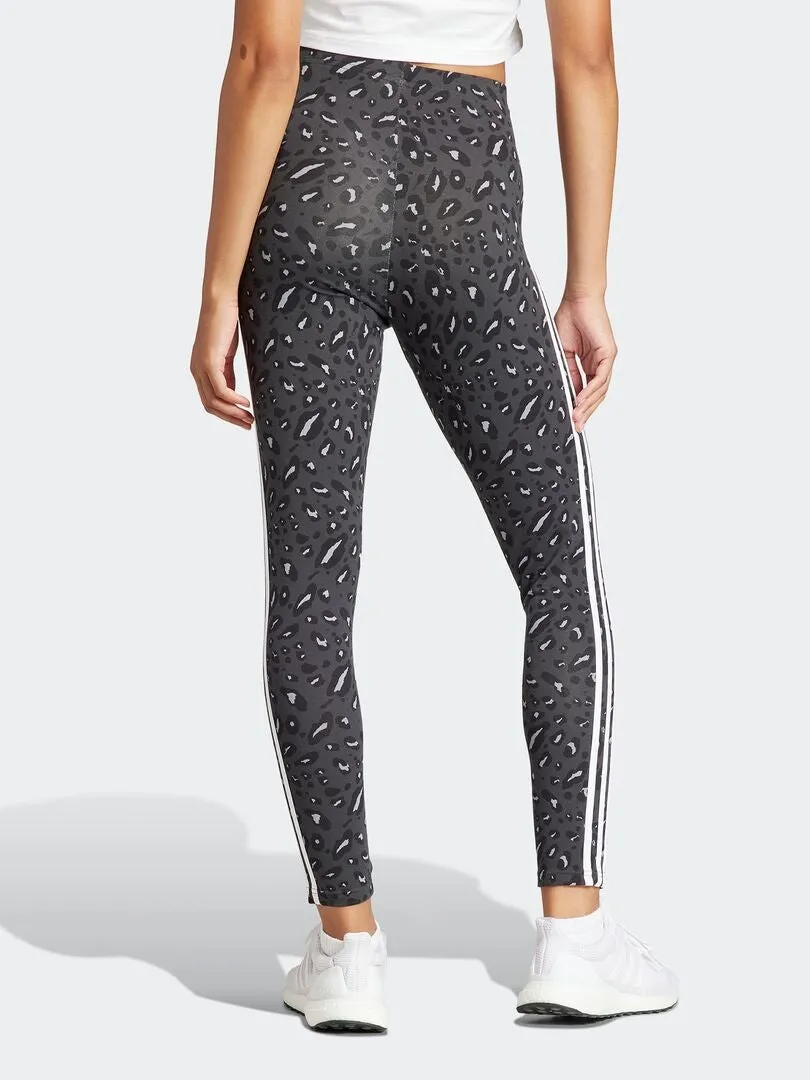 LEGGING DE LEOPARDO 'ADIDAS'  GRIS