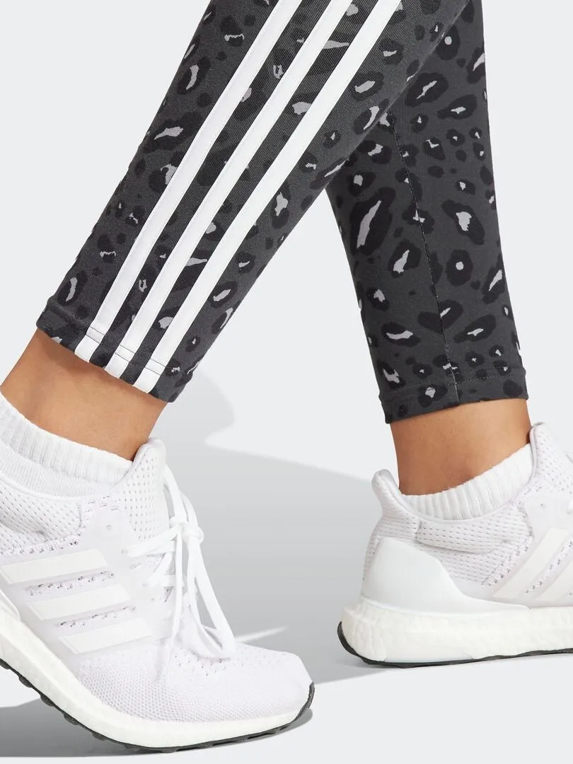 LEGGING DE LEOPARDO 'ADIDAS'  GRIS