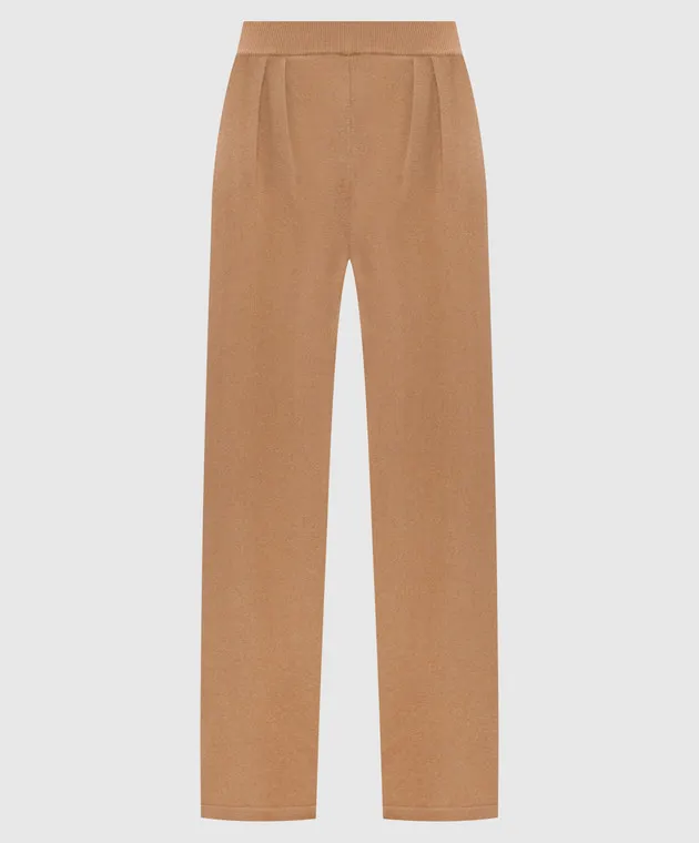 LISA YANG Brown Cashmere Joey Pants