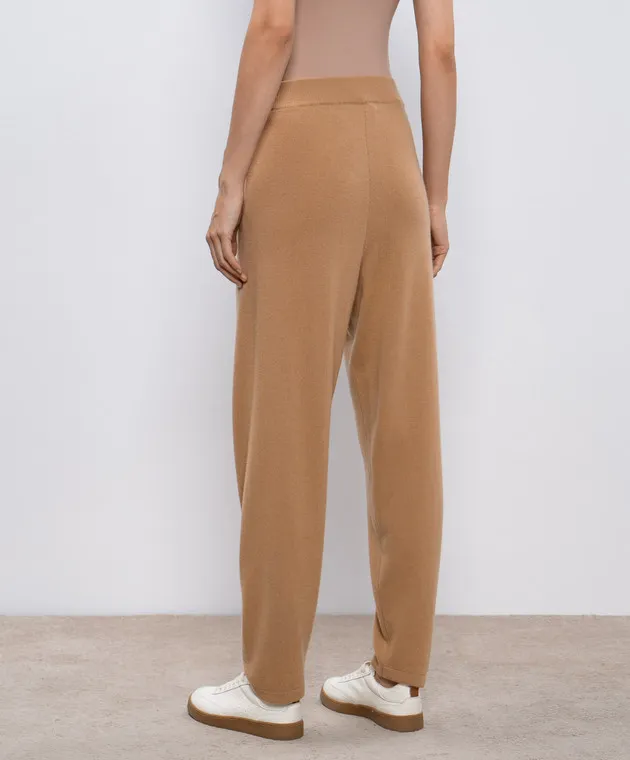 LISA YANG Brown Cashmere Joey Pants