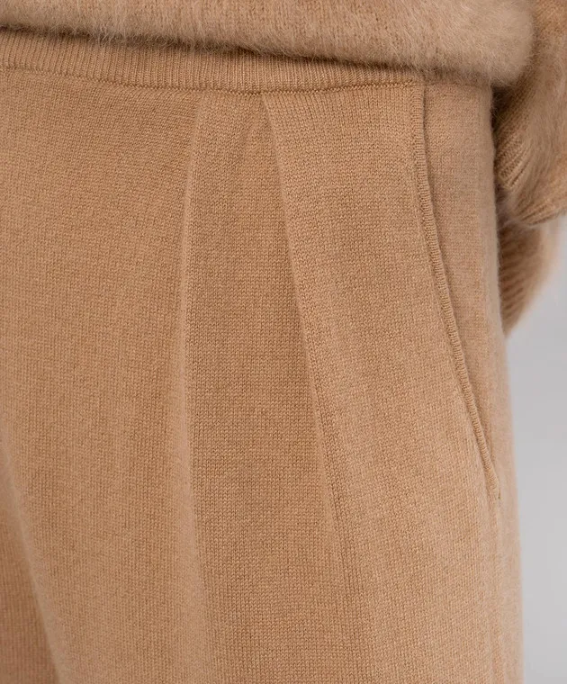 LISA YANG Brown Cashmere Joey Pants