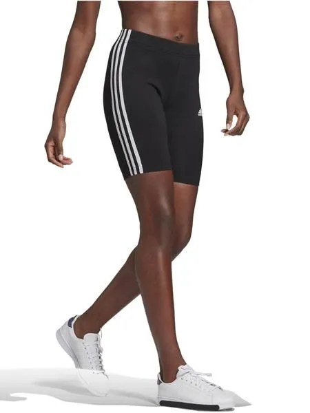 Malla Corta Adidas Negra Mujer