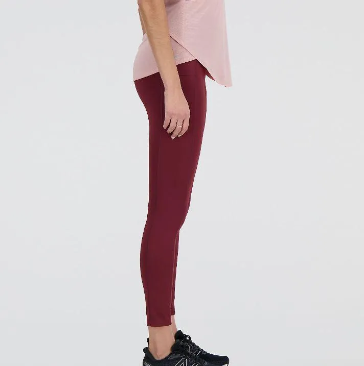 Malla Larga New Balance Accelerate Pacer HW Burdeos