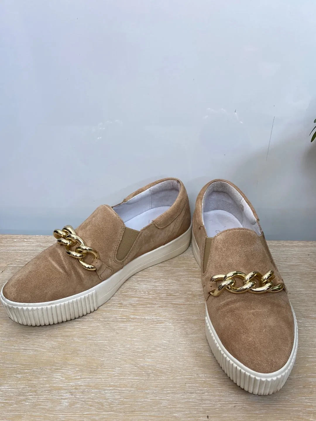 MarketALPE.Mocasín plataforma T.36