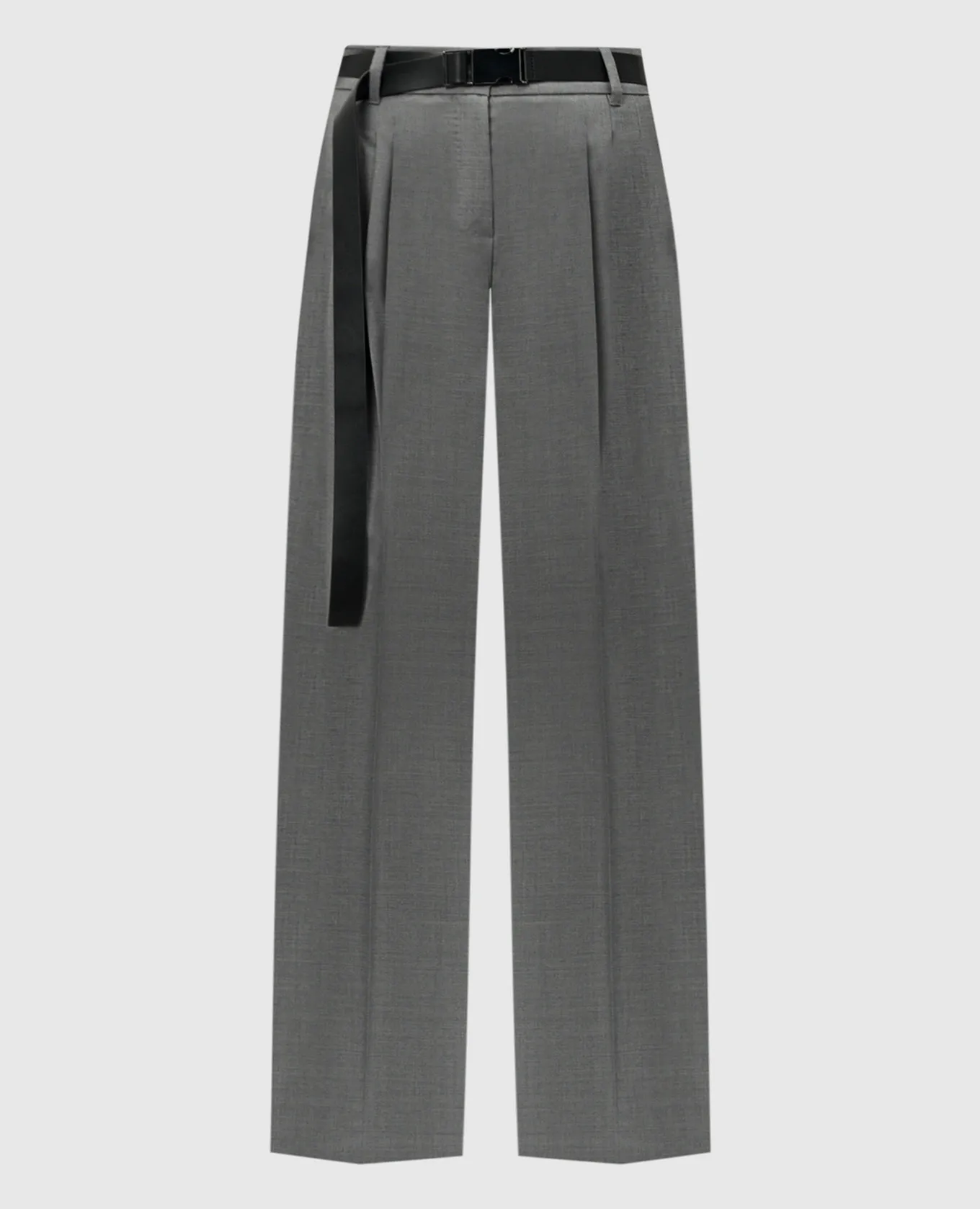 Max Mara Gray pants JUANITA with wool