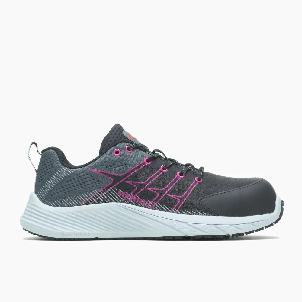 MOAB FLIGHT MEN'S CARBONFIBER WORK SHOES BLACK/FUCHSIA