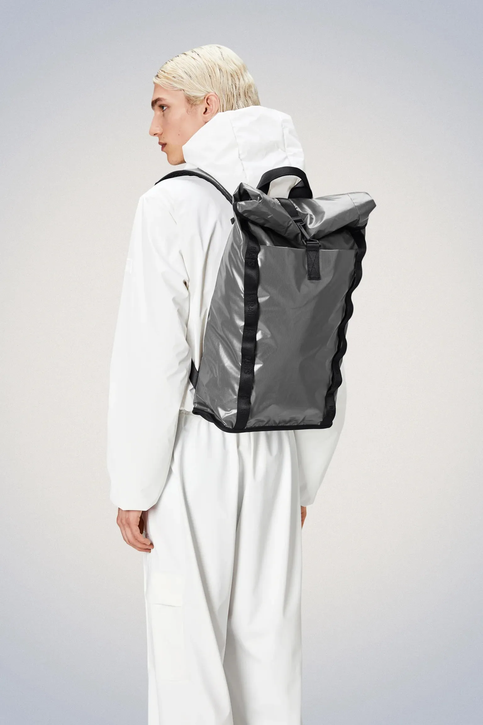 MOCHILA SIBU ROLLTOP GREY