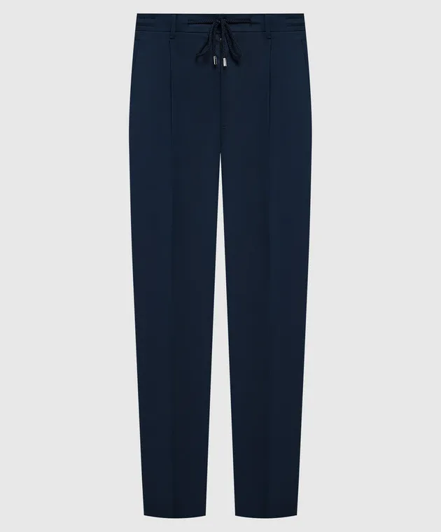 MooRER Blue pants ANTON