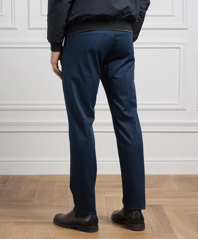 MooRER Blue pants ANTON
