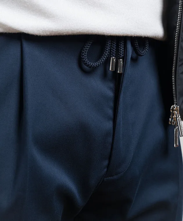 MooRER Blue pants ANTON