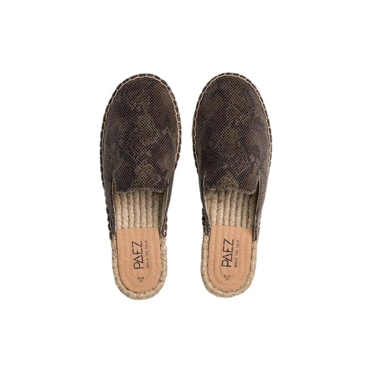 MULE W  PRINT SNAKE BROWN