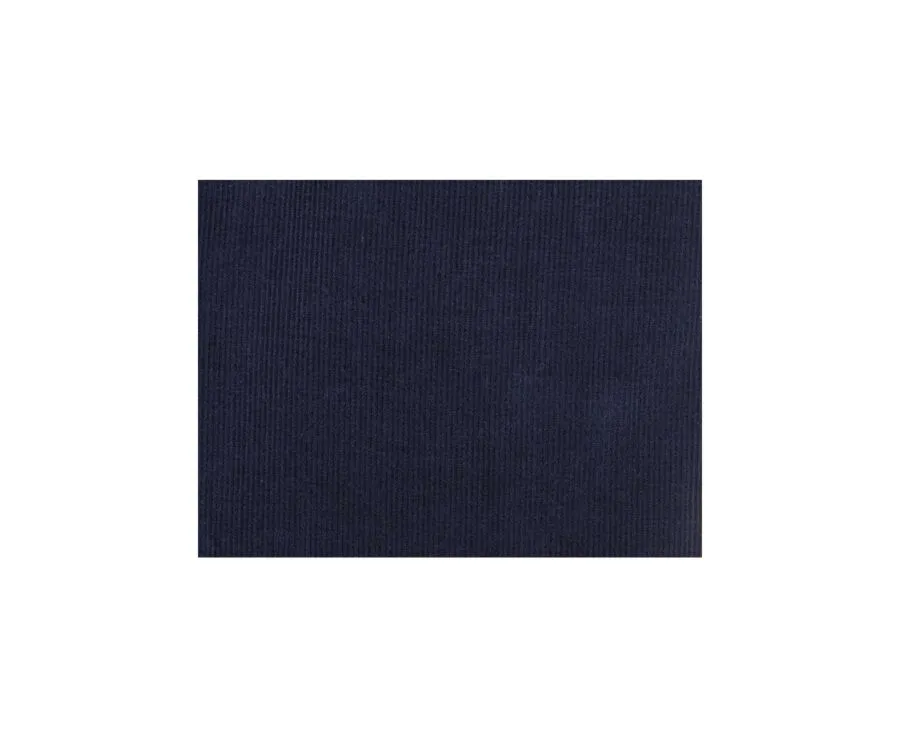 NAVY CORDUROY SHIRT  AMERICAN COLLAR  WARDLEY