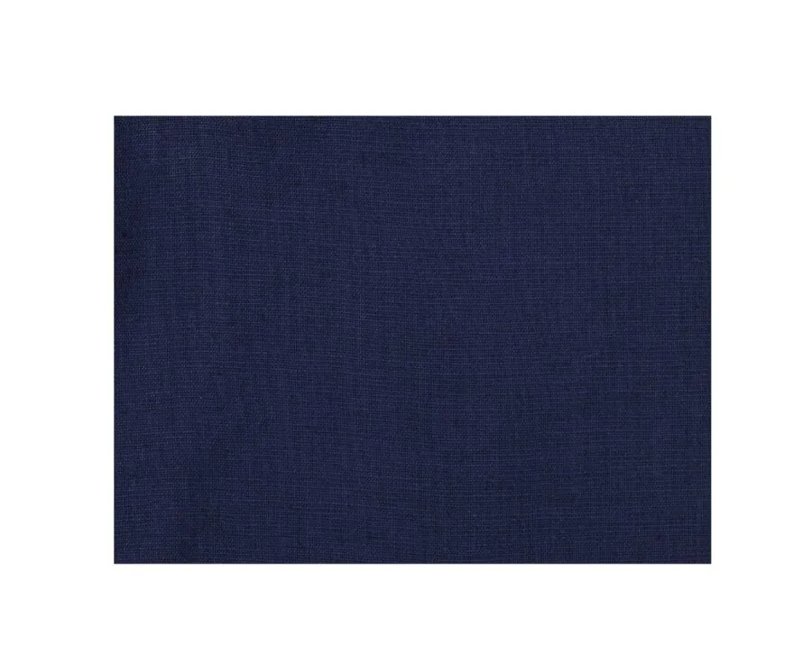 NAVY COTTON LINEN SHIRT  CHEST POCKET  COLTEN MC